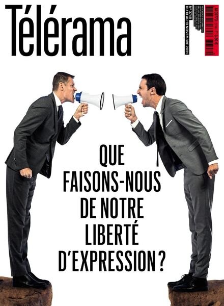 Telerama Magazine – 13 Novembre 2021 Cover