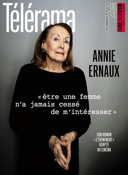 Telerama Magazine – 20 Novembre 2021 Cover