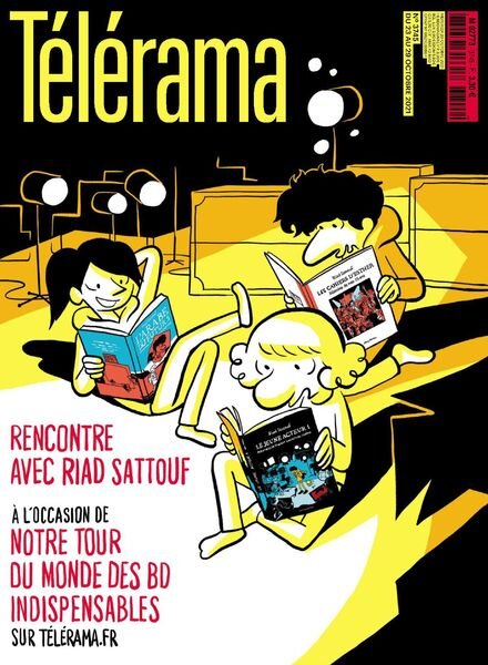 Telerama Magazine – 23 Octobre 2021 Cover