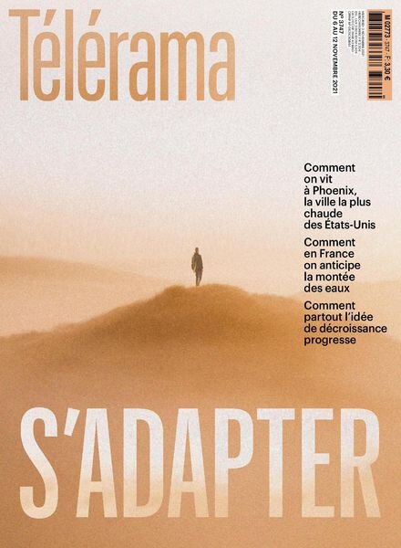 Telerama Magazine – 6 Novembre 2021 Cover