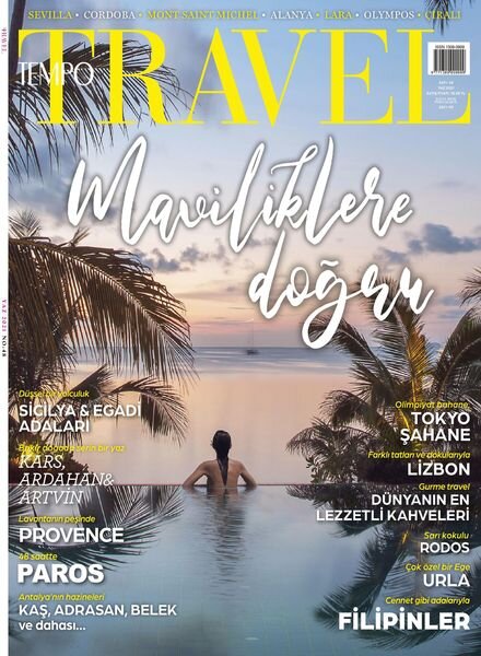 Tempo Travel – Agustos 2021 Cover