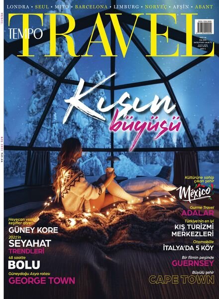 Tempo Travel – Ocak 2021 Cover