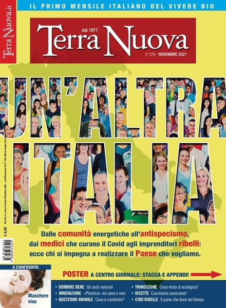 Terra Nuova – novembre 2021 Cover