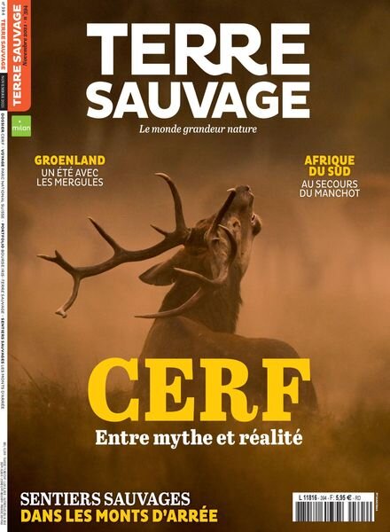 Terre Sauvage – Novembre 2021 Cover