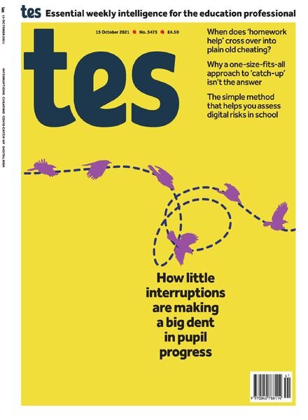 TES Magazine – 15 October 2021 Cover
