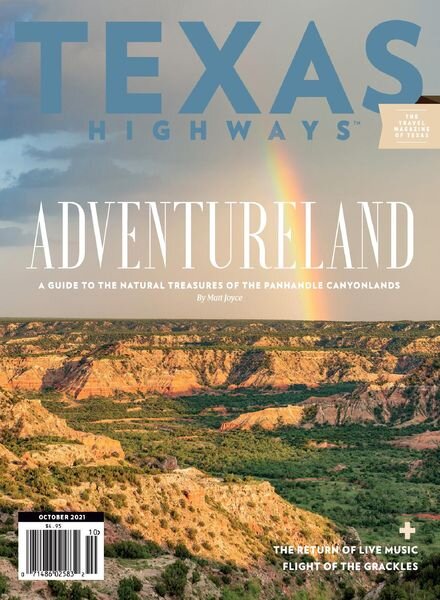 Texas Highways – October 2021 Cover