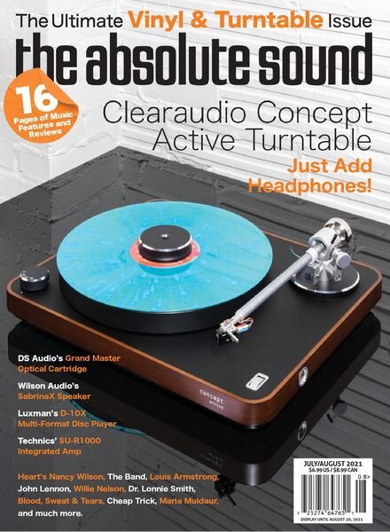 The Absolute Sound – July-August 2021 Cover