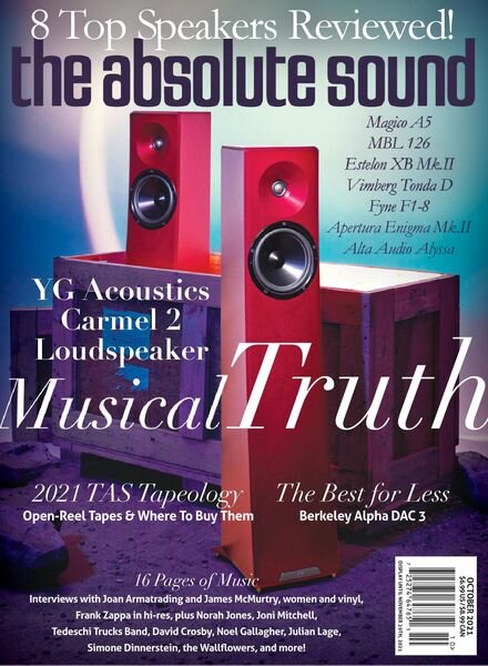 The Absolute Sound – October 2021 Cover
