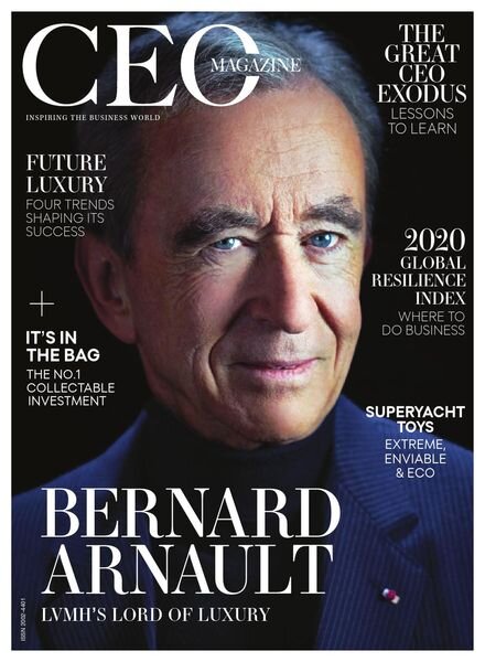 The CEO Magazine EMEA – August 2020 Cover