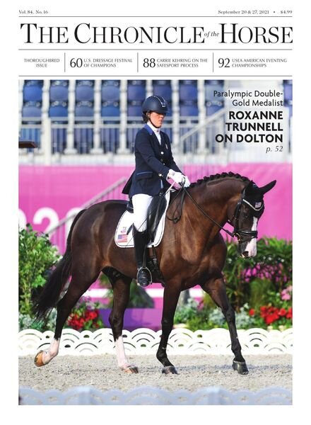 The Chronicle of the Horse – 15 September 2021 Cover