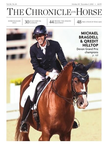 The Chronicle of the Horse – 18 October 2021 Cover