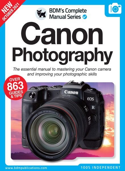 The Complete Canon Camera Manual – October 2021 Cover