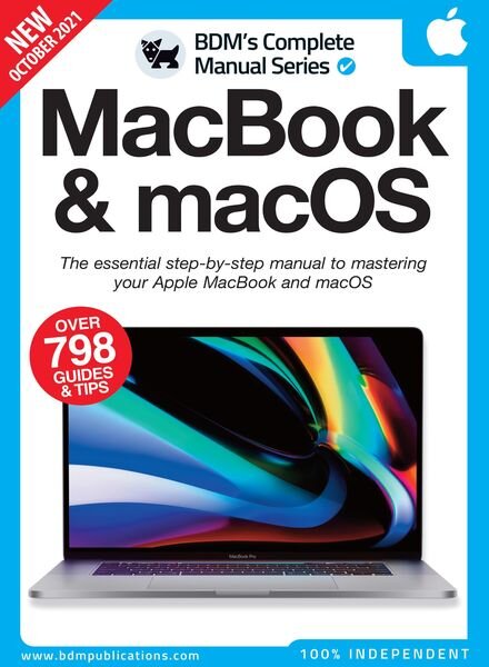 The Complete MacBook Manual – October 2021 Cover