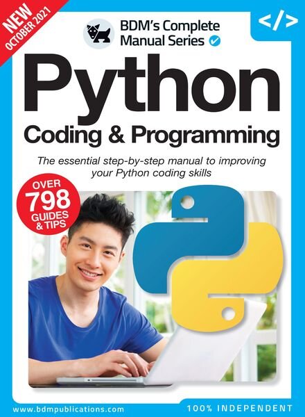 The Complete Python Manual – October 2021 Cover