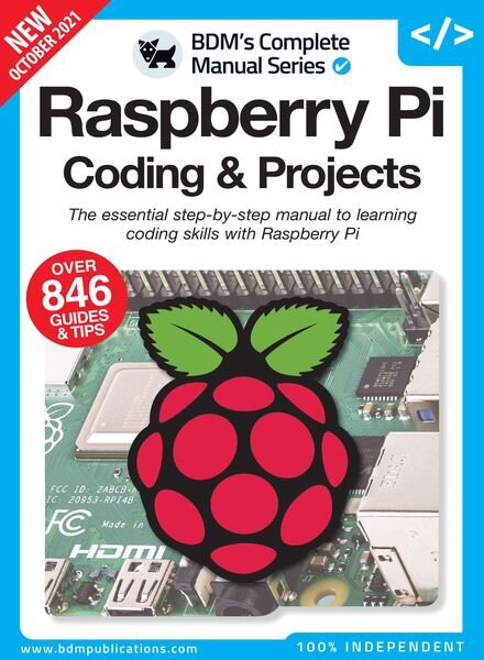 The Complete Raspberry Pi Manual – October 2021 Cover