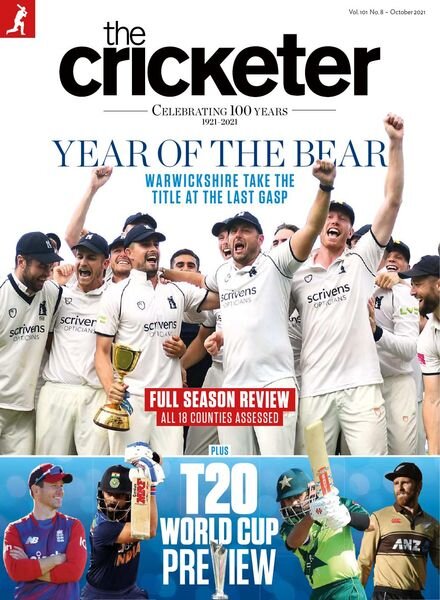 The Cricketer Magazine – October 2021 Cover