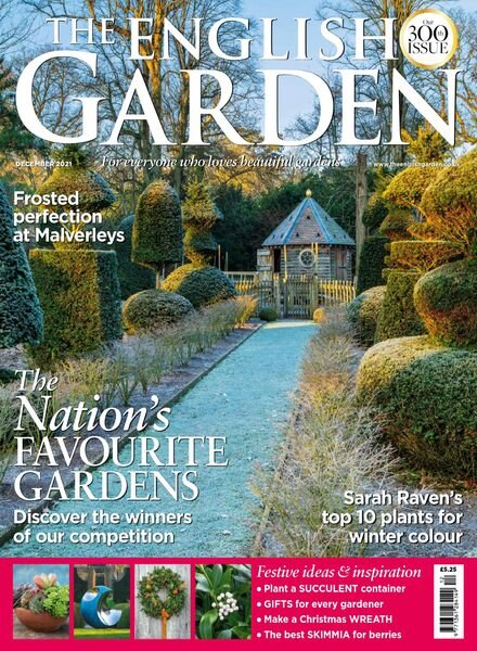 The English Garden – December 2021 Cover