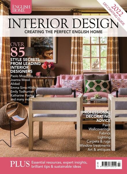 The English Home – Interior Design – November 2021 Cover