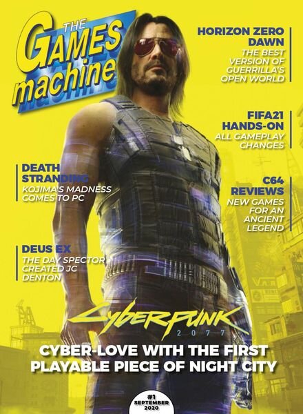 The Games Machine – English Edition – Issue 1 – September 2020 Cover