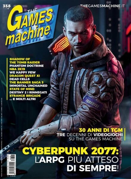 The Games Machine – N 358 – Ottobre 2018 Cover