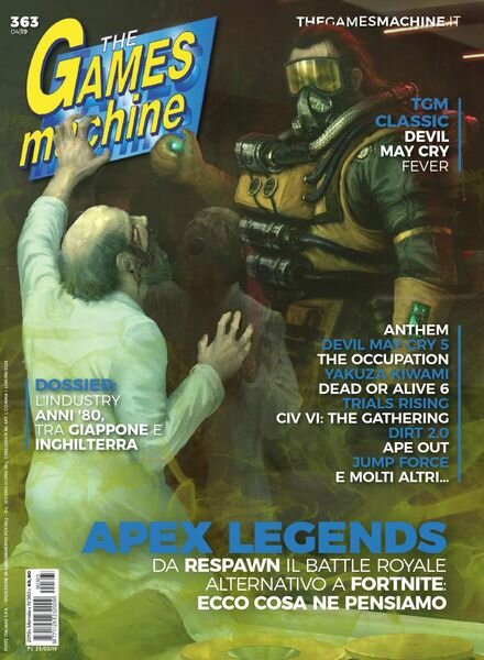 The Games Machine – N 363 – Aprile 2019 Cover