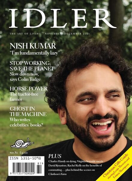 The Idler Magazine – Issue 81 – November-December 2021 Cover