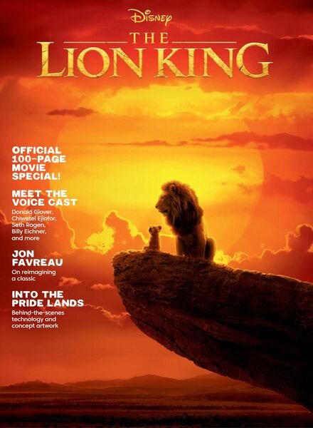 The Lion King – The Official Movie Special – July 2019 Cover