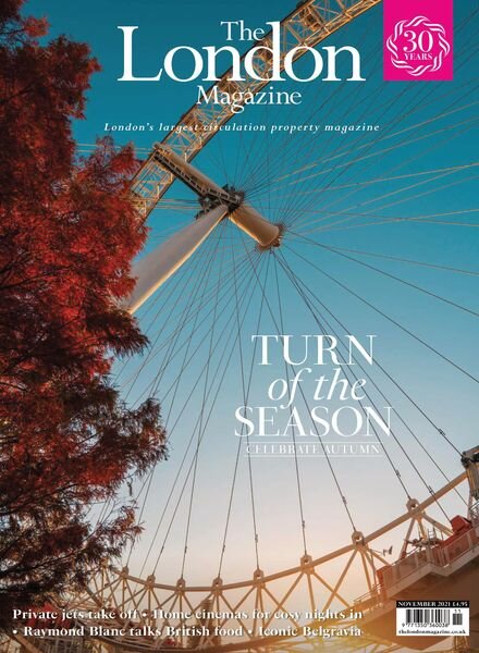 The London Magazine – October 2021 Cover