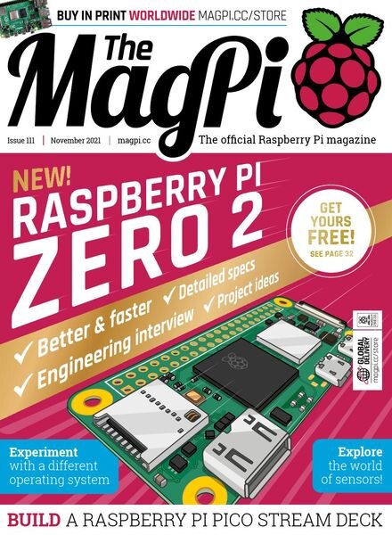 The MagPi – November 2021 Cover