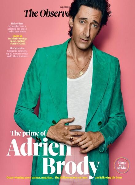The Observer Magazine – 24 October 2021 Cover