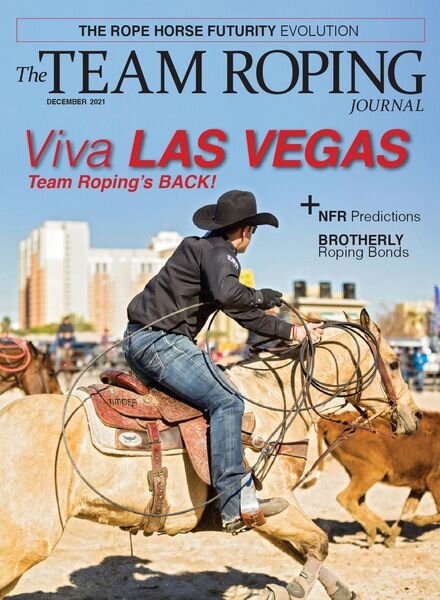 The Team Roping Journal – December 2021 Cover