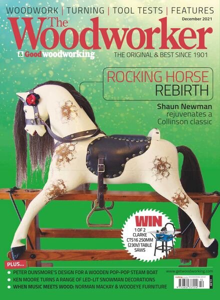 The Woodworker & Woodturner – December 2021 Cover