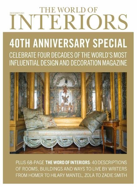 The World of Interiors – December 2021 Cover
