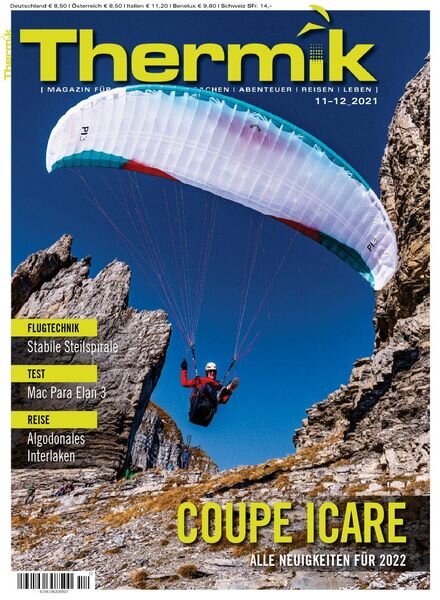 Thermik Magazin – November 2021 Cover