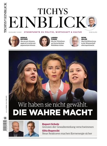 Tichys Einblick – 19 Oktober 2021 Cover