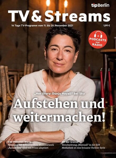tipBerlin TV & Streams – 09 November 2021 Cover