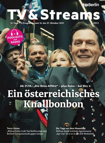 tipBerlin TV & Streams – 12 Oktober 2021 Cover