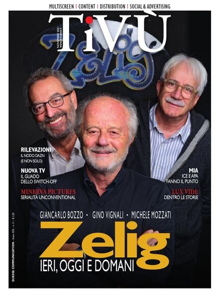 Tivu – Novembre 2021 Cover