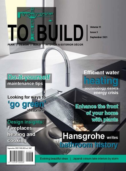 To Build – Volume 11 Issue 3, September 2021 Cover