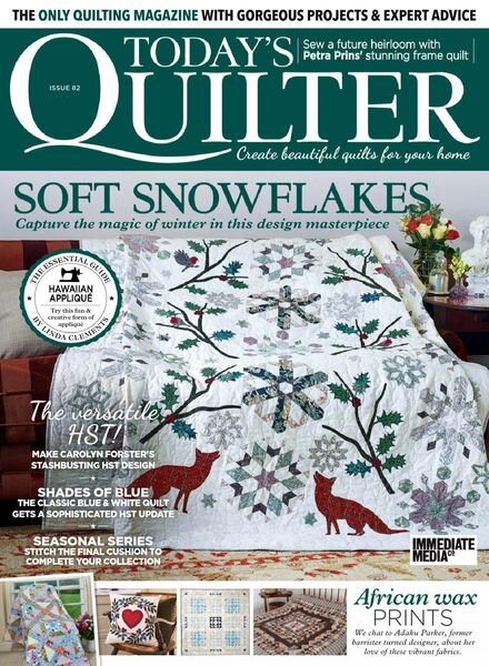 Today’s Quilter – December 2021 Cover