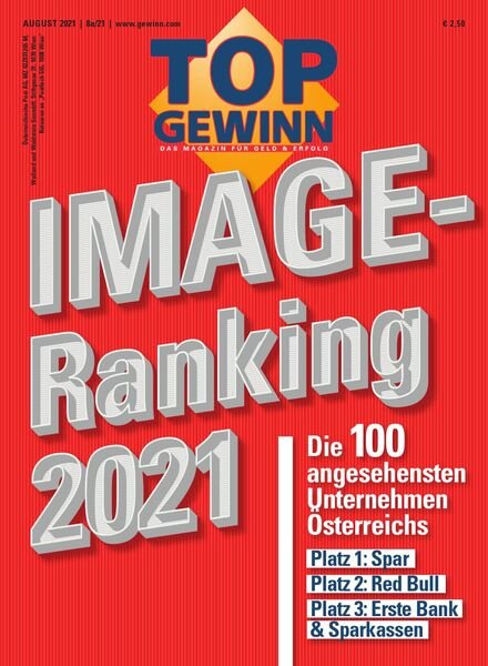 Top Gewinn – August 2021 Cover