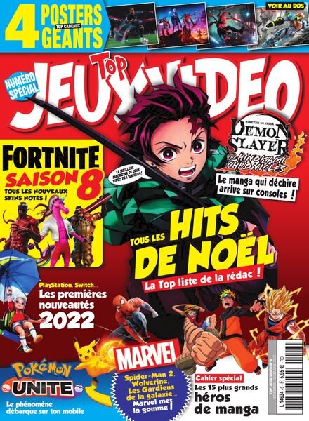 Top Jeux Video – Novembre-Decembre 2021 Cover