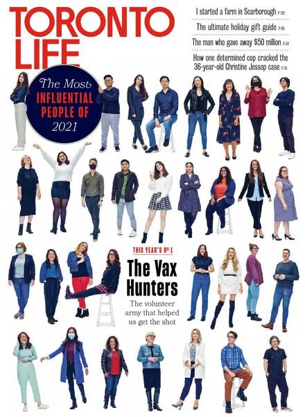 Toronto Life – December 2021 Cover