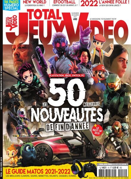 Total Jeux Video – Novembre-Decembre 2021 Cover
