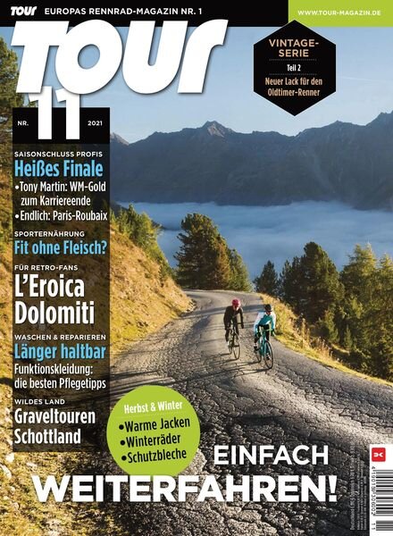 Tour – November 2021 Cover