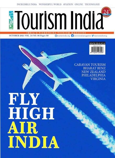 Tourism India – October 2021 Cover
