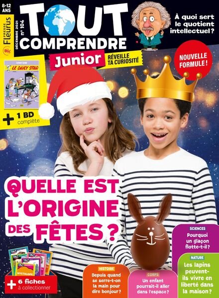 Tout Comprendre Junior – Decembre 2021 Cover