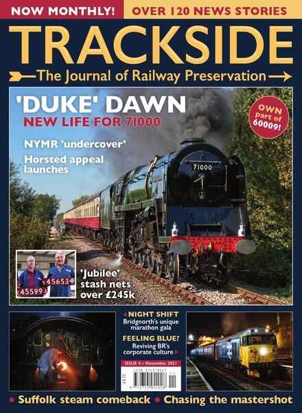 Trackside – Issue 4 – November 2021 Cover