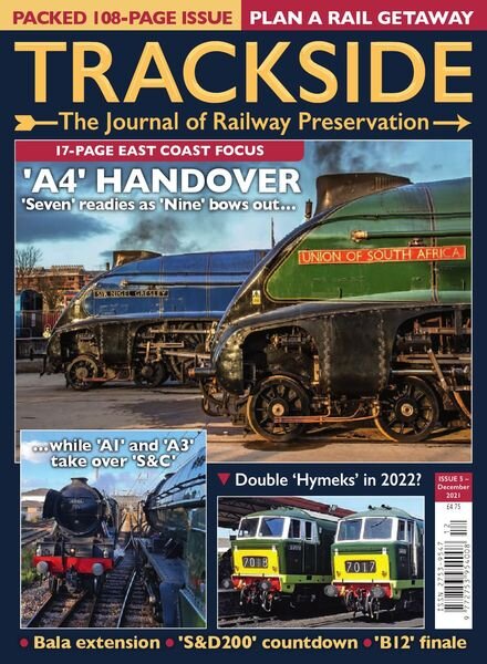 Trackside – Issue 5 – December 2021 Cover