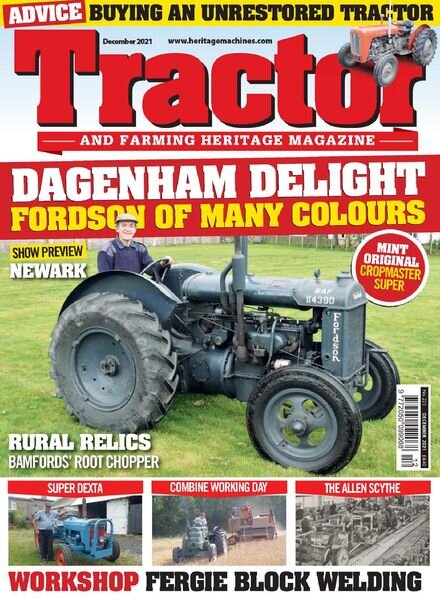 Tractor & Farming Heritage Magazine – December 2021 Cover
